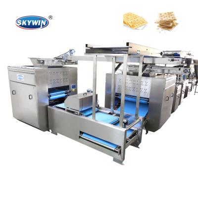 China Snack Factory Soda Cookie With Different Capacity With Working Hard And Soft Line Cookie Width Machine for sale