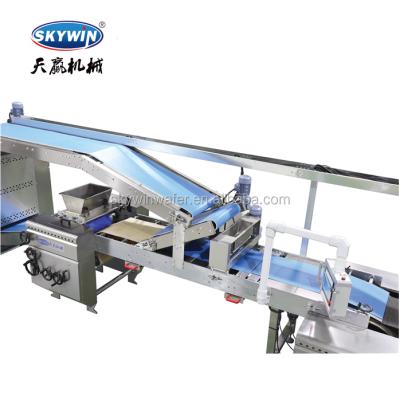 China 2021 Cooking Oil Plant SKYWIN Cookie Making Machine Small Cookies Making Line Production Automatic Small Cookies Forming Machine for sale