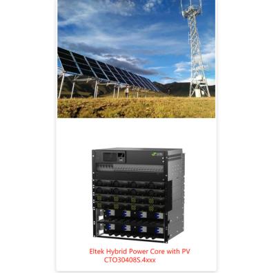 中国 Original 48vdc Telecom Hybrid System Flatpack2 48/3200he Solar Module With Pv Mppt F 販売のため