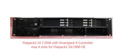 China Eltek FP2 24V 7.2KW Powercore 2U 19 Inch Max 4 Slots voor Flatpack2 24/1800 HE Smartpack R Controller Te koop