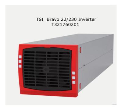 Cina CE+T Tsi Bravo Inverter 220Vdc Input 230Vac Output 2.5KVA 2KW P/N T321760201 in vendita