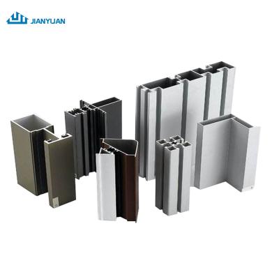 China door & window aluminum profile for making doors and windows curtain wall aluminum profile for sale