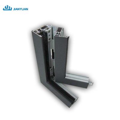 China door & Aluminum Broken Window Heat Bridge Profiles Aluminum Casement Window Frame Profiles for sale