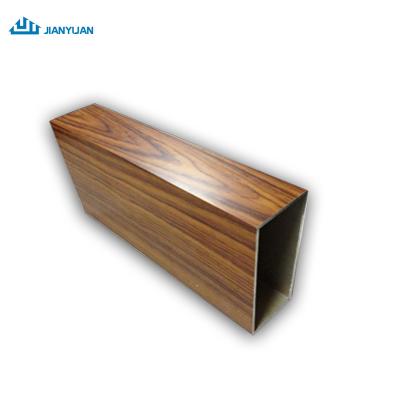 China door & Wood Aluminum Profiles Porcelain Grains Window Top Aluminum Transfer Profiles for sale