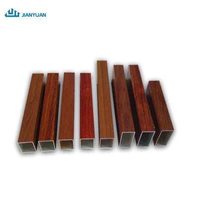 China door & Hot Sale Wood Grain Profiles Aluminum Window And Door Decoration Customized Window Framed Profiles for sale