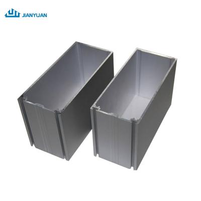 China door & Window 6000 Series Aluminum Powder Coated Aluminum Profiles Cabinet Frame Spraying Profiles for sale