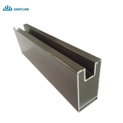 China door & Aluminum Electrophoretic Window OEM Profiles Extruded For Shower Room For Decoration for sale