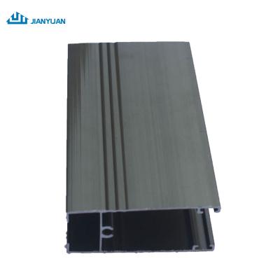 China door & Window Extrusion Aluminum Profile With Wood Grain Electrophoretic Coating Aluminum Profiles for sale