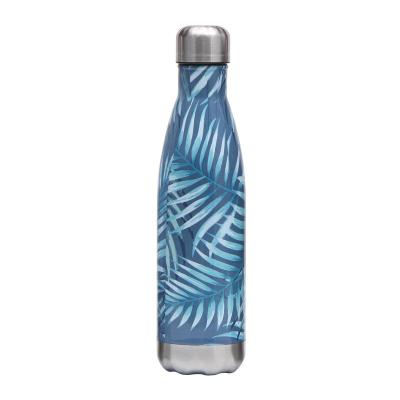 China Customized Large Capacity 304 Stainless Steel Coke Bottle Outdoor Sports Rolling Heat And Cold Insulation Water Cup for sale