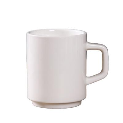 China Viable Wholesale Straight Mug Advertising Mug With Handle Gift Custom Logo Ceramic Coffee Sublimation Mug for sale