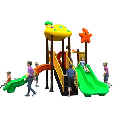 China Plastic Playground Outside Park Playground Equipment For School for sale