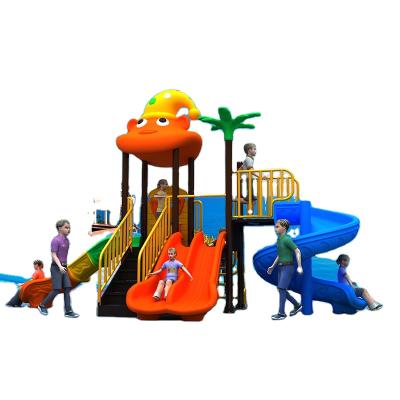 China Plastic Playground Commercial Play Outdoor Playground Equipment Park for sale