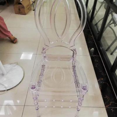 China New Design (The Other) Resin Adjustable High Quality Transparent Chair Chair for sale