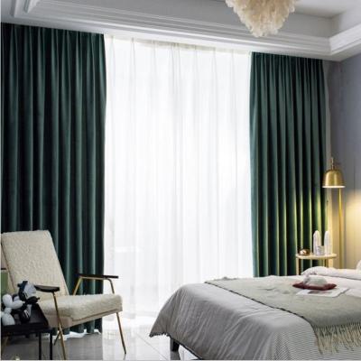 China Wholesale European Style Window Drapes Window Cotton Curtain Anti-UV Canvas for sale