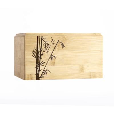 China American Style Ash Urns Wholesale Funeral Pet Eco-Friendly Wooden Urn for sale