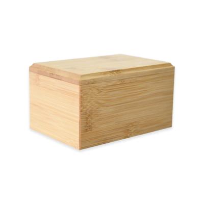 China Biodegradable Bamboo Pet Urns For Ashes Awards Made Of Bamboo for sale