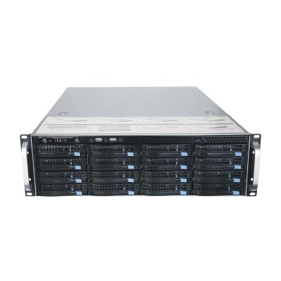 China Customized memory xeon 2667 core v3 8 3u 16 bays hot swap gaming chassis crate rackmount server 16G DDR4 2133 RECC*2 for sale