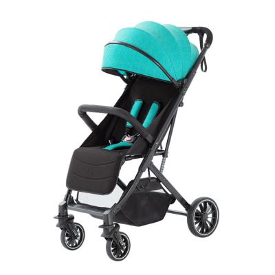 China Half Baby Walker Folding Throw Portable Baby Stroller Can Sit And Lie Shock Absorber Baby Umbrella Carriage Newborn Stroller for sale