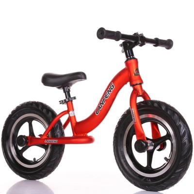 China 12-inch Magnesium Alloy Frame United Wheel Walker Balance Bike Children's Slip Shock Absorption Bike Style A for sale