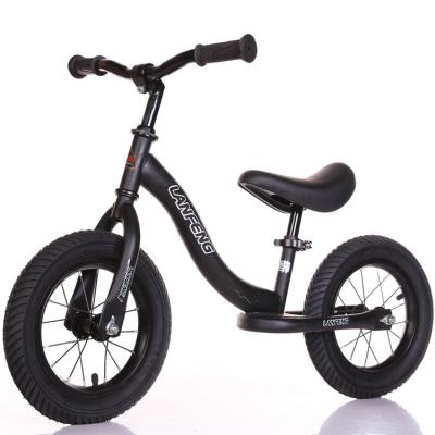 China magnesium alloy frame spoked wheel damping walking bike 12 inch balanced bicycle bike for kids A3 style for sale