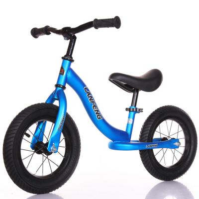 China Shock Absorbing Walking Bike Magnesium Alloy Frame Spoke Wheel 14 Inch Balanced Bicycle Bike For Kids A4 Style for sale