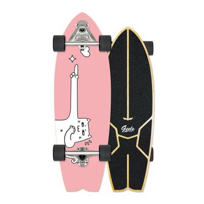 China Canadian Youth Maple Deck Urban Road Wheel Skateboards For Kids Skateboard Anime Screen Print Surf Skateboards for sale