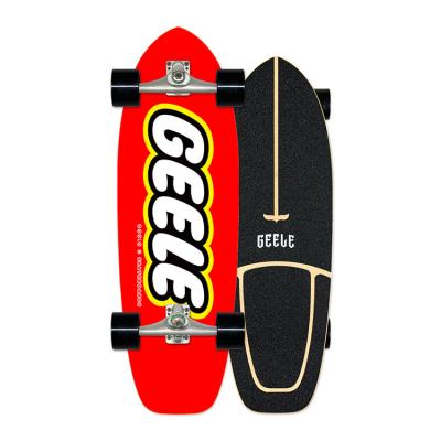 China Youth Complete Skateboard 7 Layers Maple Wood Skateboard Deck Skateboard For Extreme Sports And Outdoors Surf for sale