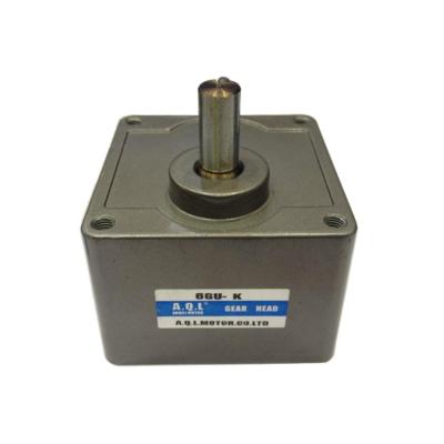 China AC Motor STEEL Electric Gearbox Small Gear Reduction Gear 40W 60W Motor for sale