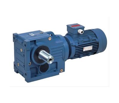 China Cast Iron K Series Gearbox Helical Bevel Speed ​​Reducer with Solid/Hollow Shaft for sale