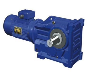 China Cast Iron China Long Life High Efficiency K Series Modular Integrated Helical-Bevel Speed ​​Reducer Gearbox Prices for sale