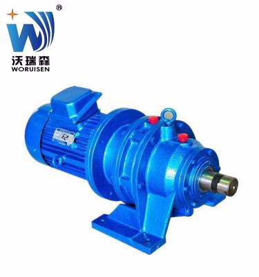 China Woruisen STEEL Double Axle Cycloida Pin Wheel Gearbox bwd 35 speed retarder for sale