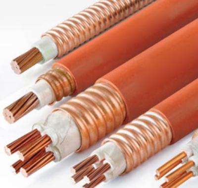 Chine Le cable électrique MICC isolé par minerai flexible, cuivrent le câble engainé à vendre