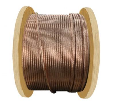 China PVC Jacket Copper Clad Aluminum Cable , Copper Clad Aluminum Conductor CCA Conductor for sale