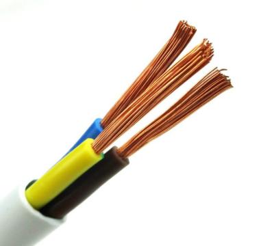 China PVC umhülltes flexibles Stromkabel, kupfernes Flachkabel für elektrisches Applance zu verkaufen