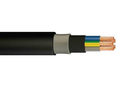 China El cable flexible de la base XLPE del cobre 4, XLPE aisló tensión del cable de transmisión la baja en venta