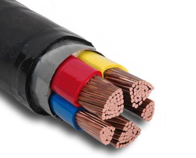 China Underground Armoured Electrical Cable 1 - 5 Cores Low / Medium Voltage for sale