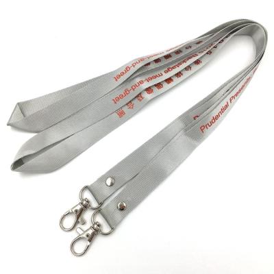 China Promotional Gift No Logo Silk Nylon Unique Printing Machine Neck Accessories Lanyard Custom Min Order With Authentication for sale