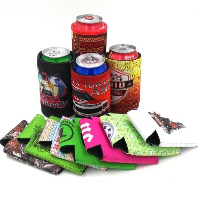 China Custom Logo Beer Neoprene Can Holder Promotional Waterproof for sale