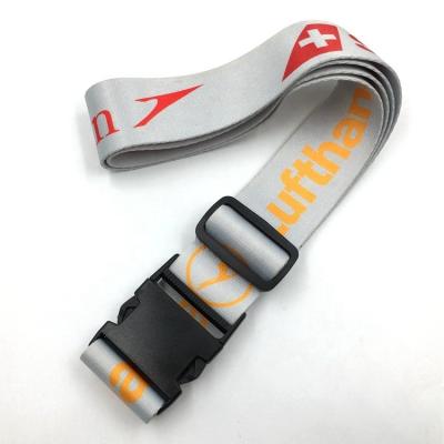 China Luggage or Suitcase Packing Best Hot Sale Colorful Promotional Custom Luggage Strap for sale