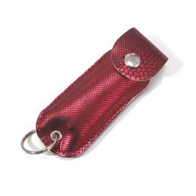 China Leather Pepper Spray Pouch Holder Self Defense Pepper Spray PVC Pouch Holder for sale