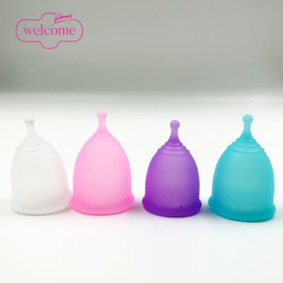 China Menstrual Silicone Medical Grade Silicone Cup Female Panties Period Cup / Menstrual Medical Grade Silicone Cup for sale