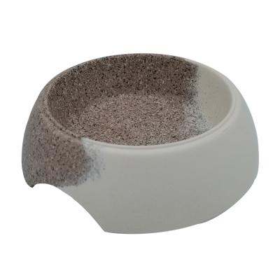 China 2030107 Non-automatic Bamboo Outdoor Pet Water Feeder Food Bowls For Dogs Cat for sale