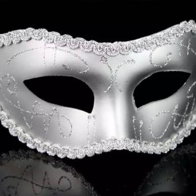 China Party Styles Costumed Half Of A Mask Masquerade Party Party Face Mask Colored Drawing for sale