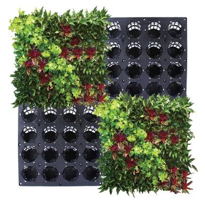 China Eco Green Wall China Hanging Recycling Plant Plastic Pot For Grow System for sale