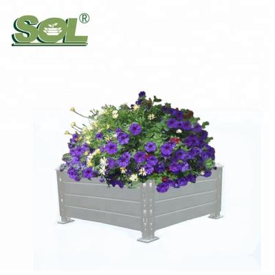 China Modern Self Watering Square Flower Pot Plastic Liners for sale