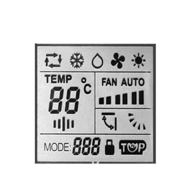 China Módulo LCD mono gráfico positivo TN LCD de siete segmentos en venta