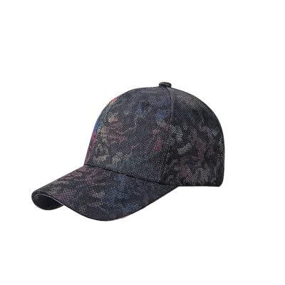 China breathable & New Type Dome Fashion Sports Specialties Pattern Baseball Hat Interesting Price Colorful Waterproof Hat for sale