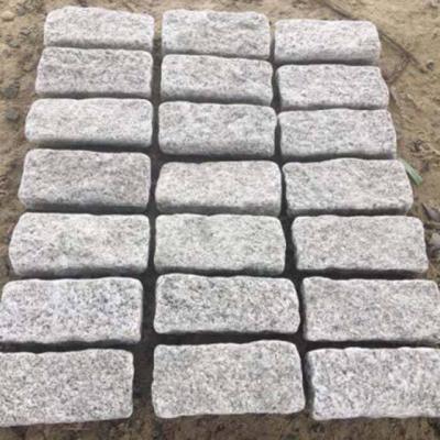 China Outdoor Modern G623 China Gray Granite Paving Stones Patio Pavers Stones for Parking Lot Garden Pavement Landscape Paving Stones for sale