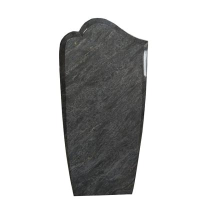 China Modern Design Blue Granite Headstone Modern Headstone Germany Headstone for sale