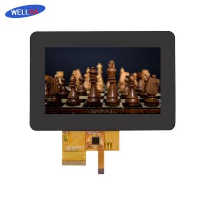 China Normalerweise weißer TFT-Touch Screen 4,3 Zoll TFT LCD-Modul CTP zu verkaufen